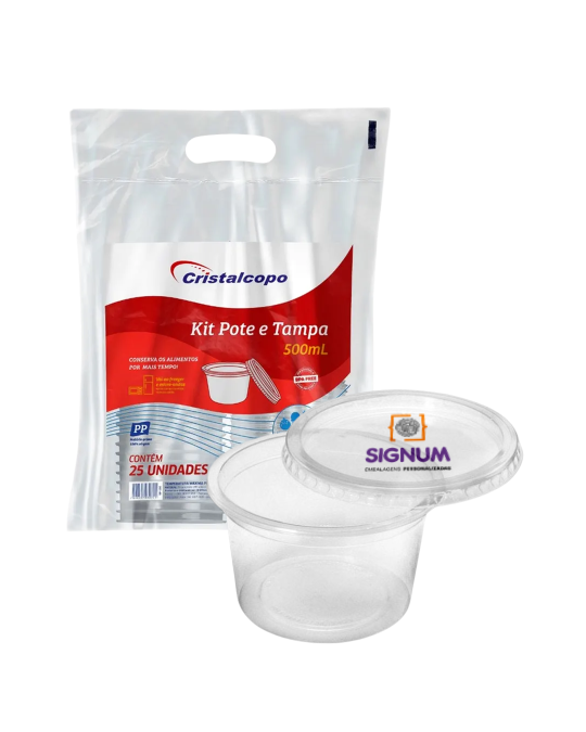 POTE/TPA RED 500ML CRISTALCOPO PC25