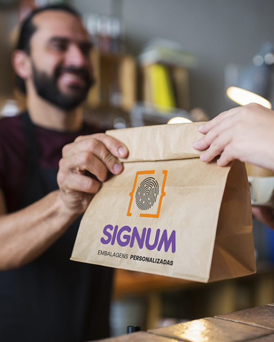 Embalagem personalizada