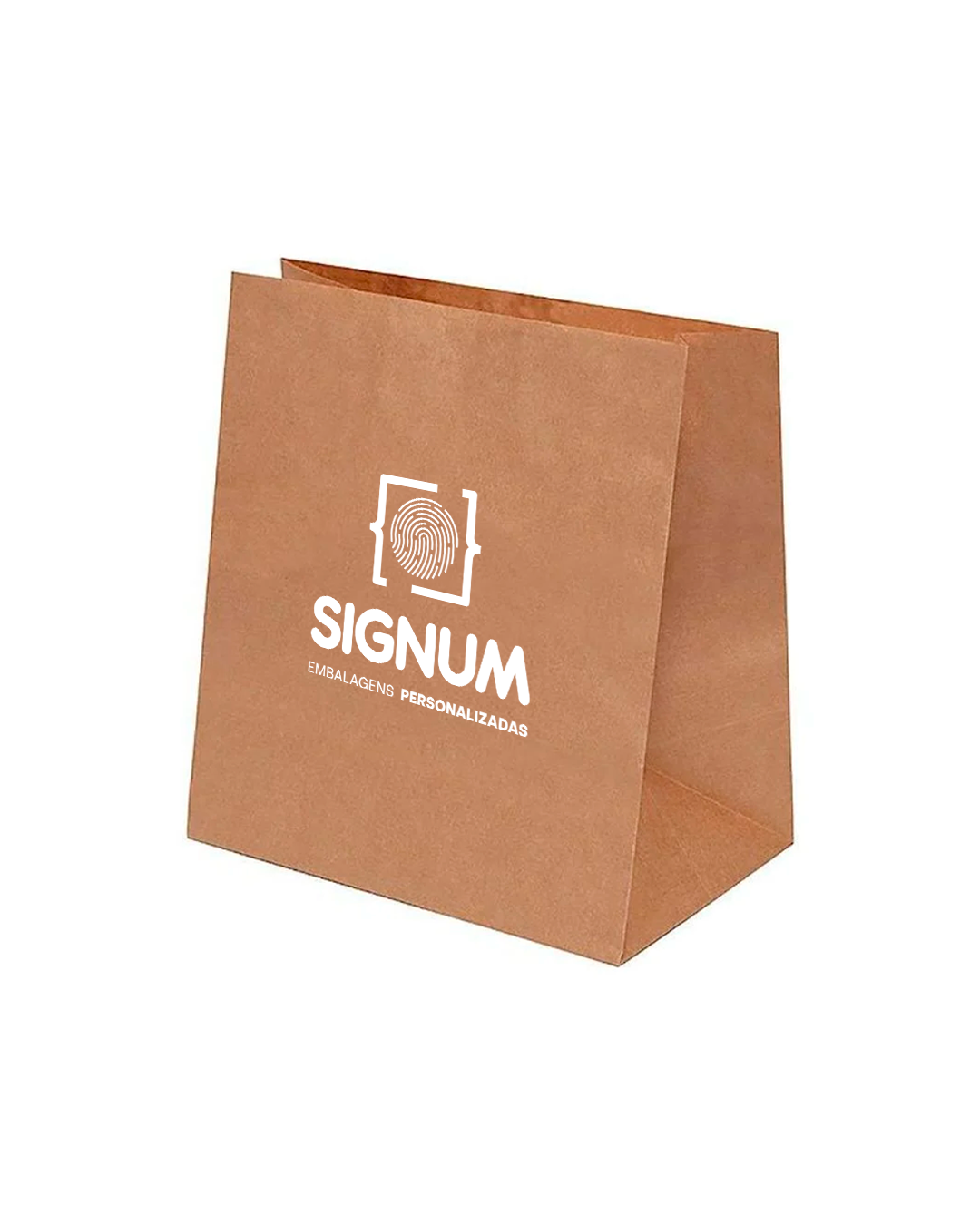 SACO PAPEL KRAFT DELIVERY LISO M STAMP C/50